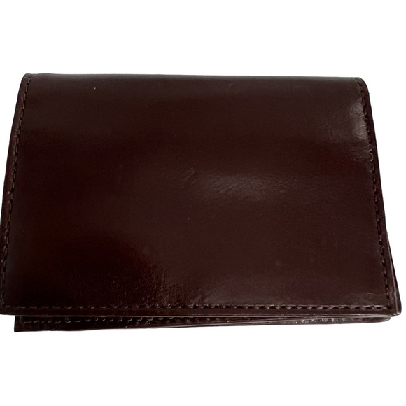 COACH  Men's Brown Tri Fold Wallet NEW - Picture 11 of 16